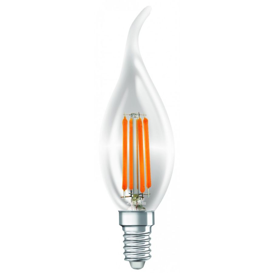Λαμπτήρας 35x100mm C37 E14 Led Filament Dimmable 6w 4000K 660lm Just Led B143506302
