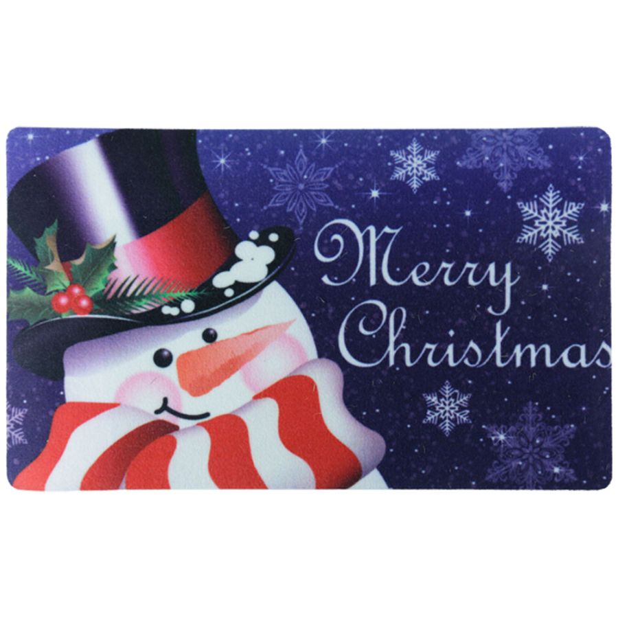 ΠΑΤΑΚΙ ΕΙΣΟΔΟΥ MERRY SNOWMAN 45X75 San Lorentzo 8619