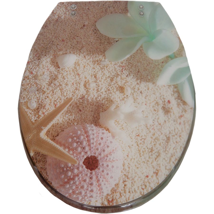 ΚΑΠΑΚΙ WC SEASHELLS  2 36(φ)x43(μ) San Lorentzo 8045