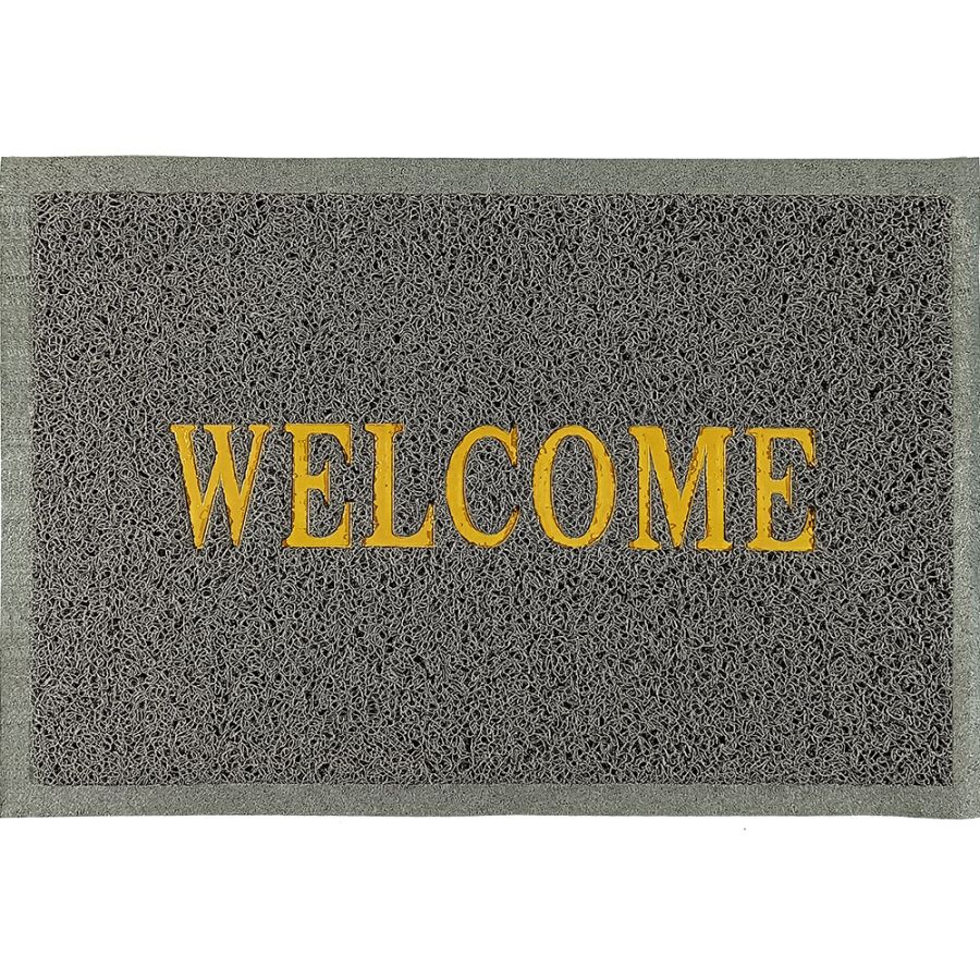 ΠΑΤΑΚΙ ΕΙΣΟΔΟΥ SPIDER WELCOME ΓΚΡΙ 40X60 San Lorentzo 18000259GREY