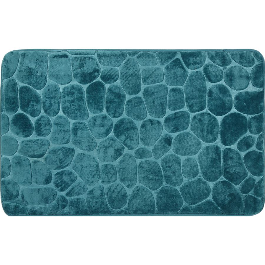 ΠΑΤΑΚΙ ΜΠΑΝΙΟΥ MEMORY FOAM ΠΕΤΡΟΛ 50X80 San Lorentzo 18000483PETROL