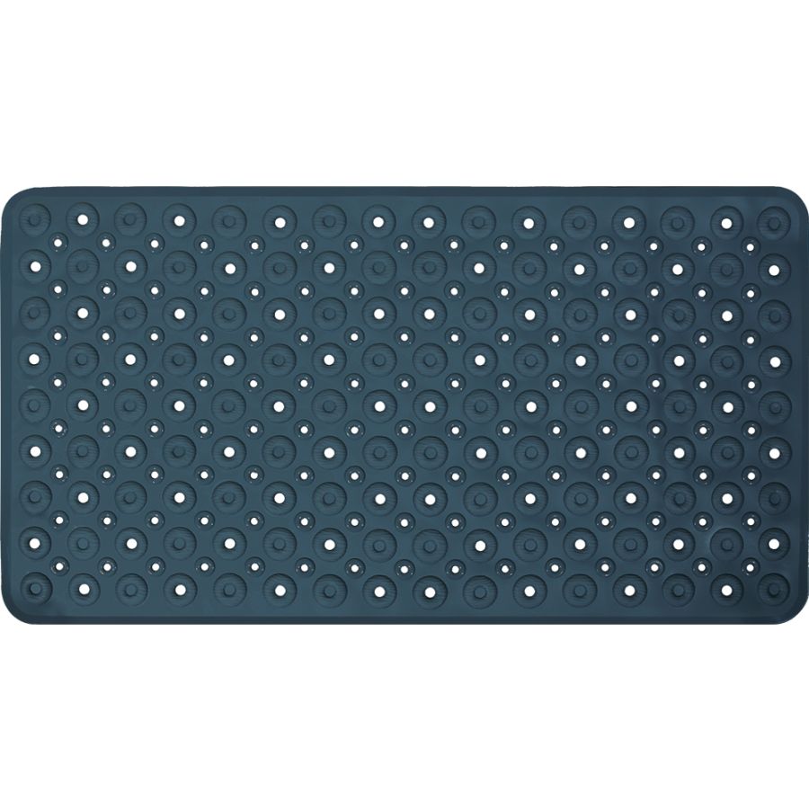Πατάκι Μπάνιου Αντιολισθητικό 35x70cm Dent 1 Black  San Lorentzo 201445BLACK