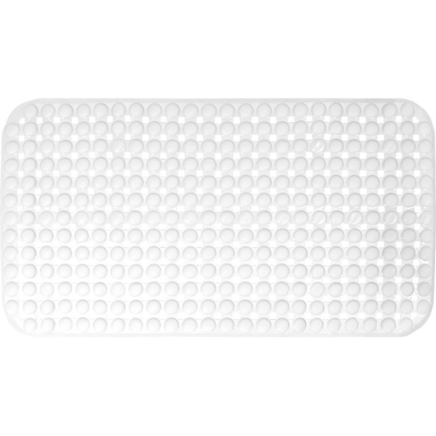 Πατάκι Μπάνιου Αντιολισθητικό 35x70cm Dent White San Lorentzo 201449