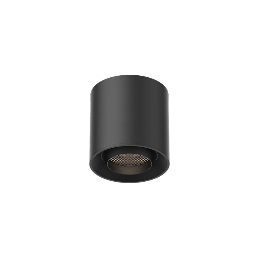 InLight Φωτιστικό LED 6W 3000K για Ultra-Thin μαγνητική ράγα σε μαύρη απόχρωση D:7,5cmX7,5cm T03501-BL