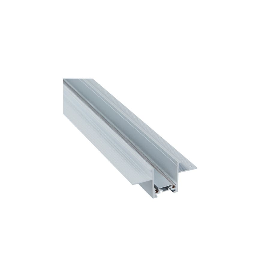 Ultra-Thin μαγνητική ράγα χωνευτή σε λευκή απόχρωση D:1m TRU0011-White