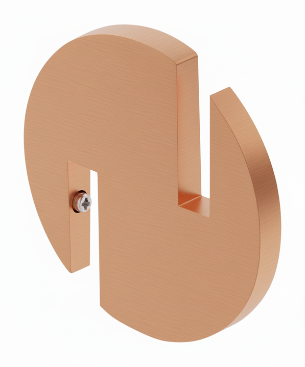 Ανατώμενο Άγκιστρο Γυαλιού 6-8mm Χαλκού Bronze Art Universal 31VS-51