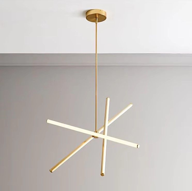 SE LED 50 VAMOS PENDANT GOLD 23W 3CCT 50x50x110cm IP20 220V 2 YEARS WARRANTY A2 HOMELIGHTING 77-50635