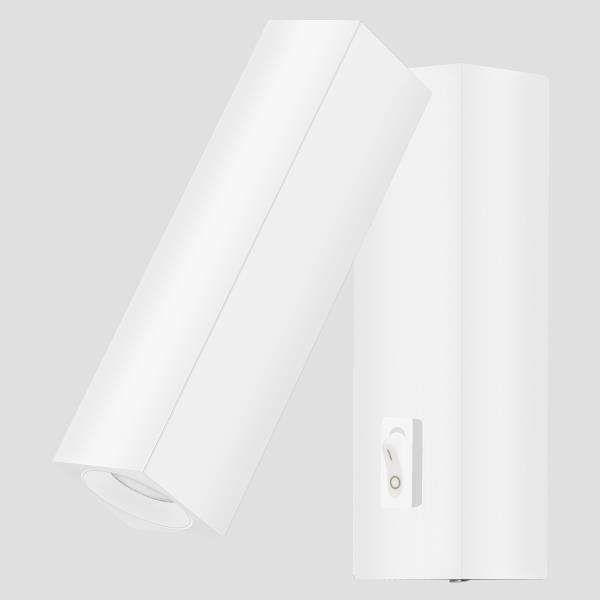 ΑΠΛΙΚΑ ΤΟΙΧΟΥ LED 3W 3000Κ 210lm ALK01 ΛΕΥΚΗ Eurolamp 145-50000