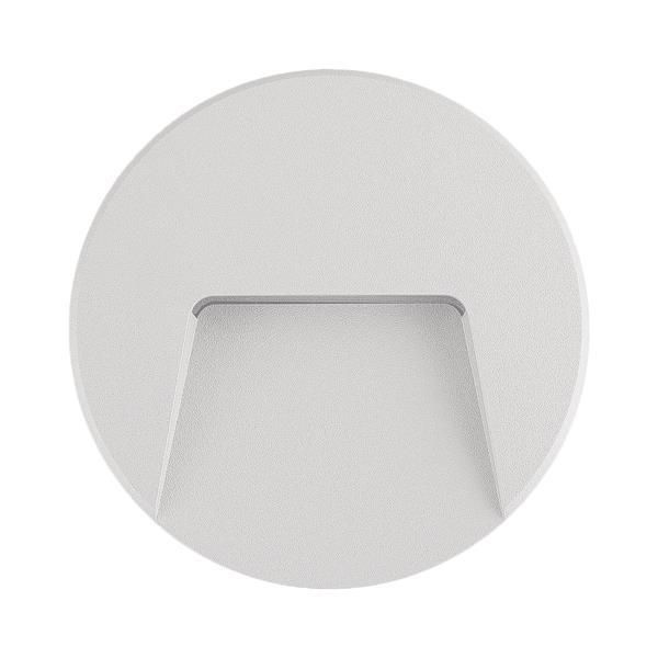 ΦΩΤΙΣΤΙΚΟ ΤΟΙΧΟΥ SLIM LED 3W IP65 230V 4000K Φ135mm ΛΕΥΚΟ PRO ARTE ILLUMINA Eurolamp 145-52093