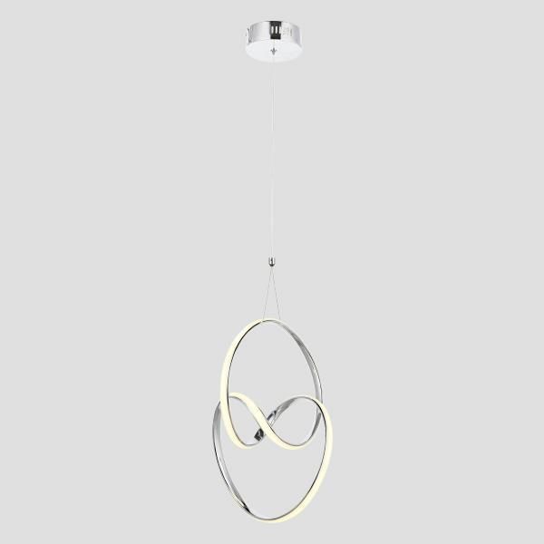 ARTE ILLUMINA SATURN ΦΩΤΙΣΤΙΚΟ ΚΡΕΜΑΣΤΟ LED 30W 300X300X300 4000Κ ΝΙΚΕΛ Eurolamp 144-15028