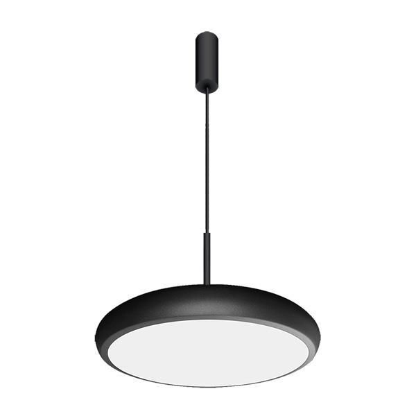 ARTE ILLUMINA ΦΩΤΙΣΤΙΚΟ ΚΡΕΜΑΣΤΟ LED 30W D40*H120CM ΜΑΥΡΟ 3CCT Eurolamp 144-17027