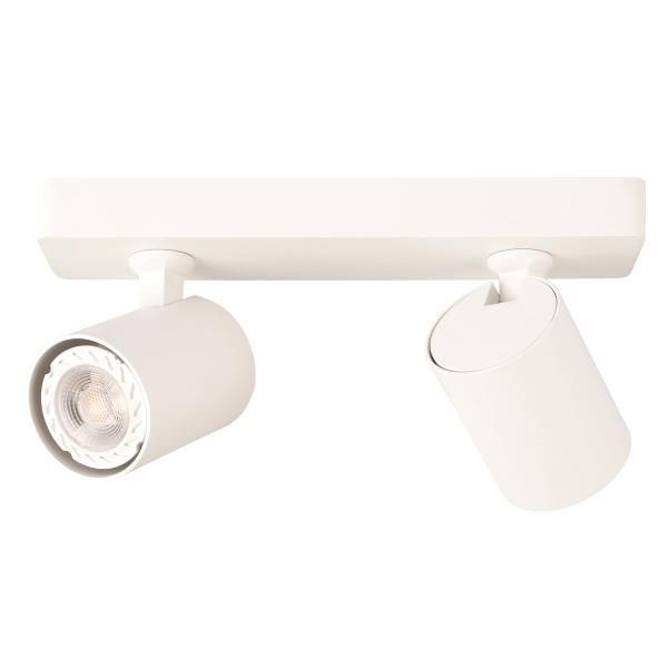 ΣΠΟΤ ΟΡΟΦΗΣ ΔΙΠΛΟ GU10 S1980 ΛΕΥΚΟ ARTE ILLUMINA BRAVA Eurolamp 144-60001