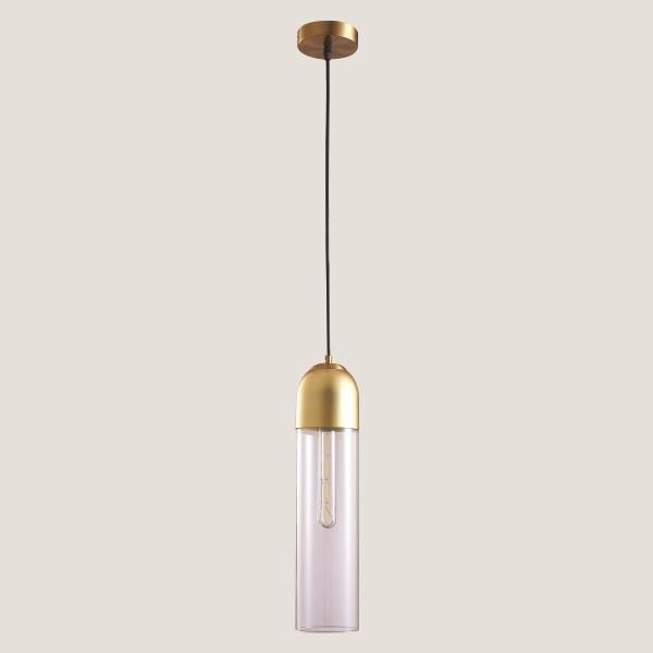 ΦΩΤΙΣΤΙΚΟ ΚΡΕΜΑΣΤΟ Φ10X40 1XE14 Max 7W ΔΙΑΦΑΝΟ/ΧΡΥΣΟ ARTE ILLUMINA CALLIOPE Eurolamp 144-40012