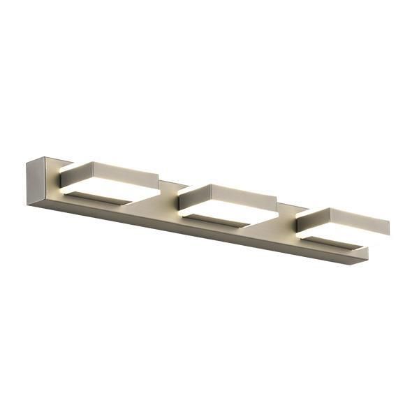 ARTE ILLUMINA ΑΠΛΙΚΑ ΤΟΙΧΟΥ  LED 12W 4000Κ ΤΕΤΡΑΓΩΝΟ 3Φ 500X50X100 ΝΙΚΕΛ Eurolamp 144-80005