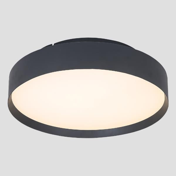 ΠΛΑΦΟΝΙΕΡΑ LED 80W Φ800X110 3000Κ ΜΑΥΡΗ MOONLIGHT ARTE ILLUMINA Eurolamp 144-51005