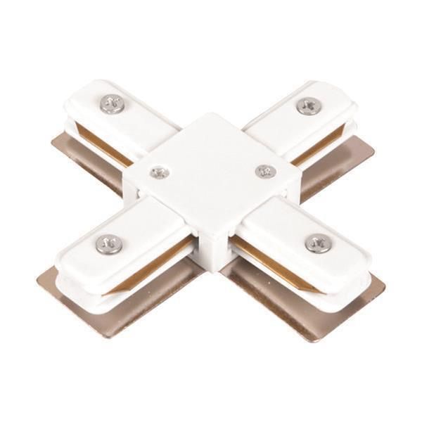 ΣΥΝΔΕΣΜΟΣ ΡΑΓΑΣ UNIVERSAL 2 ΓΡΑΜΜΩΝ ΣΤΑΥΡΟΣ ΛΕΥΚΟΣ Eurolamp 145-59007