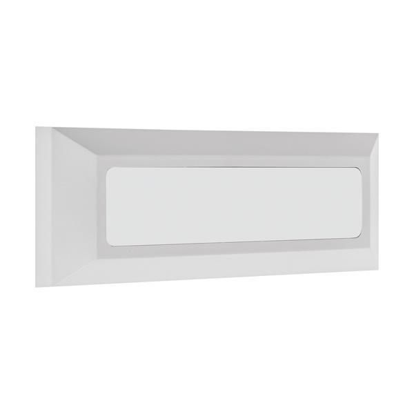 ΦΩΤΙΣΤΙΚΟ ΤΟΙΧΟΥ SLIM LED 4W IP65 230V 3CCT 230X80mm ΛΕΥΚΟ PRO ARTE ILLUMINA Eurolamp 145-52070