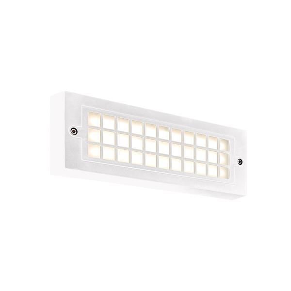 ΦΩΤΙΣΤΙΚΟ ΤΟΙΧΟΥ LED 6W 255X30X90 3CCT IP65 ΛΕΥΚΟ "SENARIO" ARTE ILLUMINA Eurolamp 145-52116