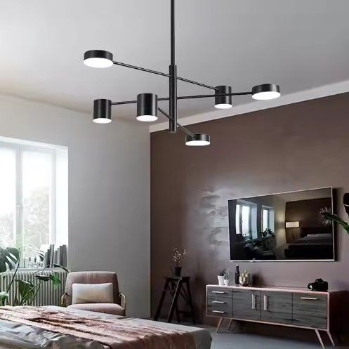 SE LED 30 PIEDRA BLACK PENDANT 85x80cm 30W IP20 3CCT WITH MEMORY 2 YEARS WARRANTY Γ5 HOMELIGHTING 77-50609