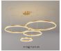 SE LED 4 KANKO PENDANT GOLD 96w 3CCT 80x60x40x20cm IP20 220V 2YEARS WARRANTY Α2 HOMELIGHTING 77-50669