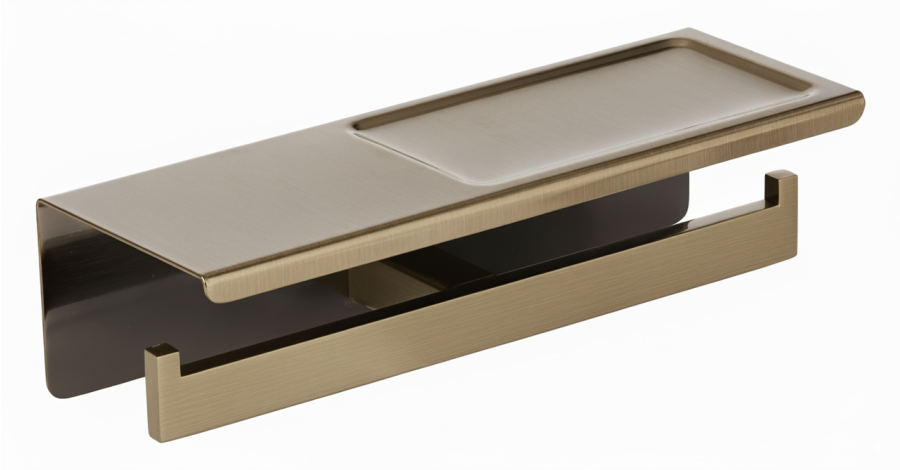 Χαρτοθήκη Διπλή Αντικέ Bronze Art Genesis 54V1-41