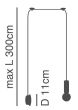 SE21-GM-4-NM1W-MS40 ADEPT TUBE Gold Matt Wall Lamp Black Metal Shade+ HOMELIGHTING 77-8835