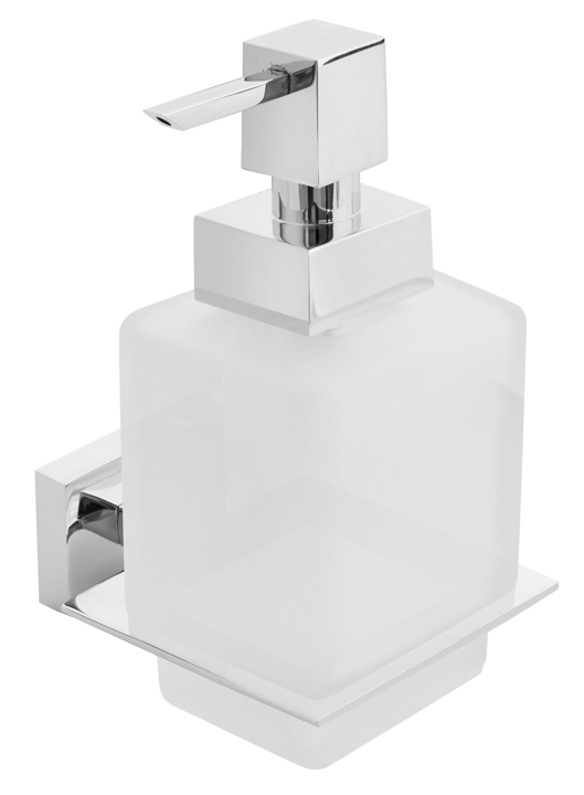 Ντισπένσερ Γυαλί Χρώμιο Bronze Art Lugano 18X6-10-S