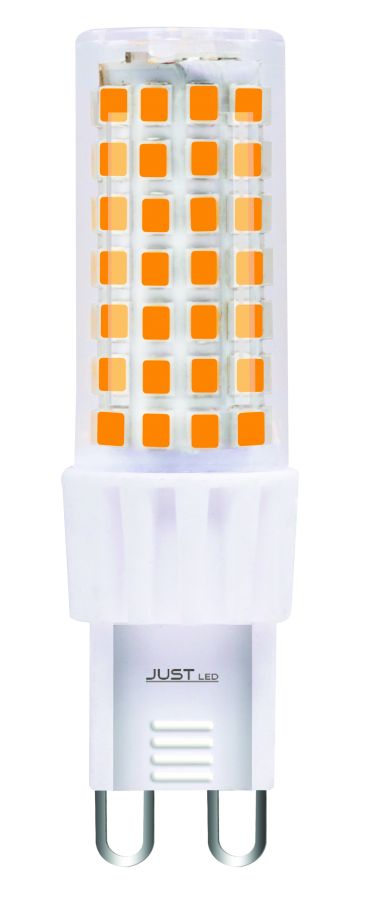 Λαμπτήρας Led G9 9w 1200lm 3000K Θερμό Λευκό Just Led B090009011