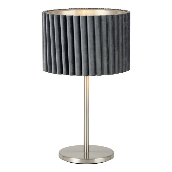 Φωτιστικό Επιτραπέζιο  Ø300xΒ195xH520mm 1xE27 Νίκελ Σατινέ-Γκρι Eglo Stars of Lights Tamaresco 39775