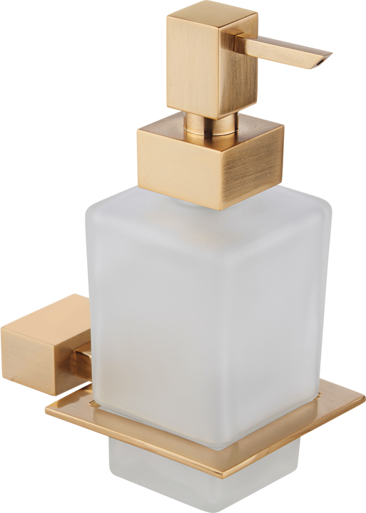 Ντισπένσερ Γυαλί Χρυσό Ματ Bronze Art Shelfy 18V1-G1-S