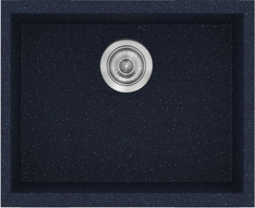 Sanitec Νεροχύτης 341 Classic 50×40 341-18-Granite-Blue