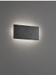 Φωτιστικό Τοίχου Μαύρο 25xH12cm LED 9w 3000K 1000lm Trio Lighting Raven Trio Lighting 224210102