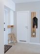 Κρεμάστρα Επίτοιχη Τριών Θέσεων M25xY160cm MDF Φυσικό Μαύρο Mirrors & More Grace 2270498
