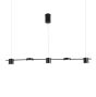 SE LED 32 PIEDRA BLACK PENDANT 120x7x100cm 32W IP20 3CCT WITH MEMORY 2 YEARS WARRANTY B2 HOMELIGHTING 77-50608