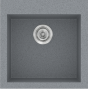 Sanitec Νεροχύτης 339 Classic 50×50 339-17-Metallic-Silver