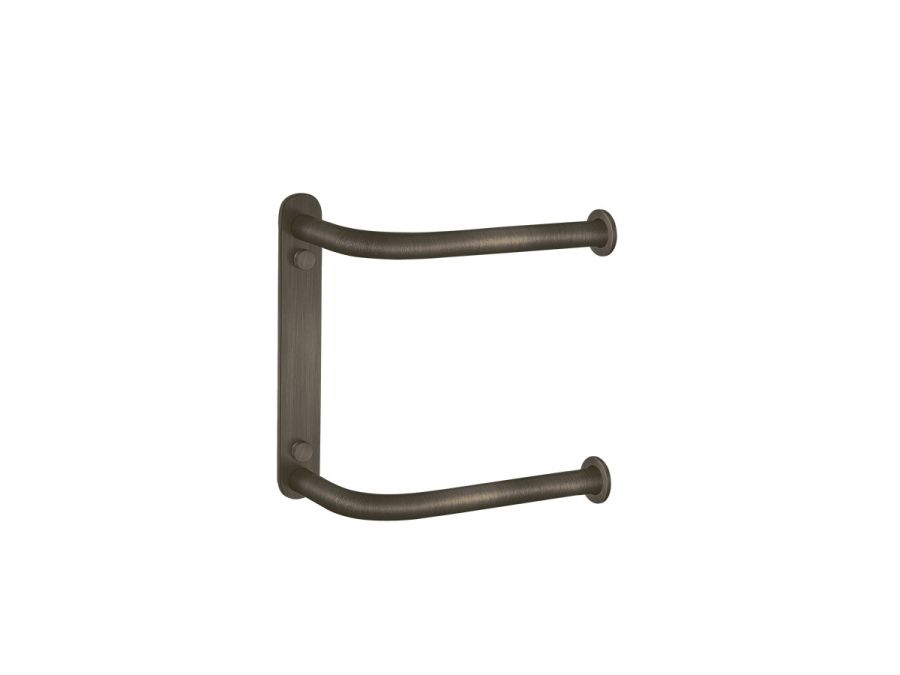 Χαρτοθήκη Διπλή Ανοιχτή Dark Bronze Mat Toilet Roll Holders Pro Sanco 0806-DM25