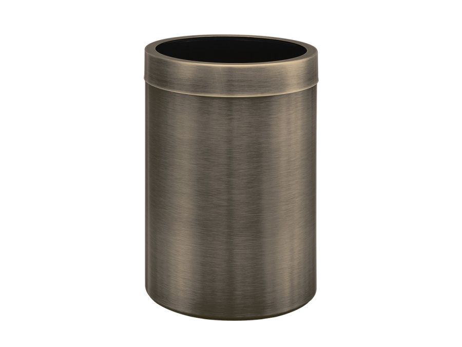 Χαρτοδοχείο Ανοιχτό 12lt Sanco Open Bins Brass Dark Bronze Mat 90664-DM25