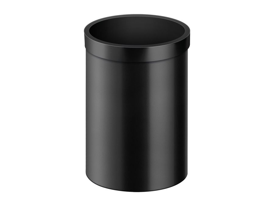 Χαρτοδοχείο Ανοιχτό 12lt Sanco Open Bins Brass Black Mat 90664-M116