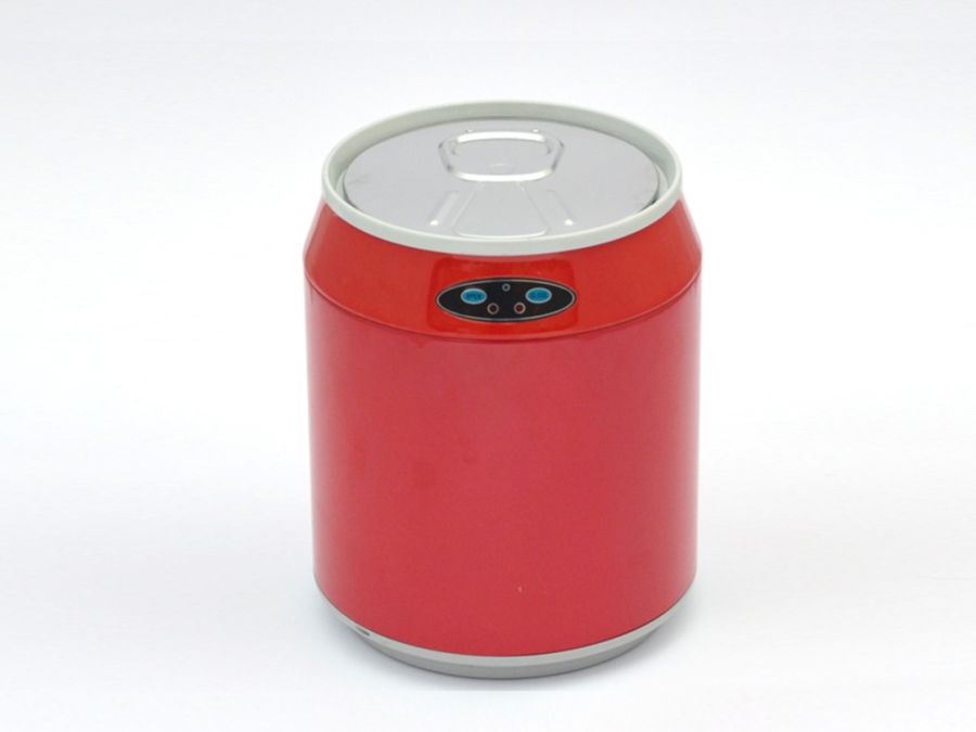 Αυτόματος Κάδος 6lt με φωτοκύτταρο Inox Trendy Koala Κόκκινο Ø240*295mm EAD100506R