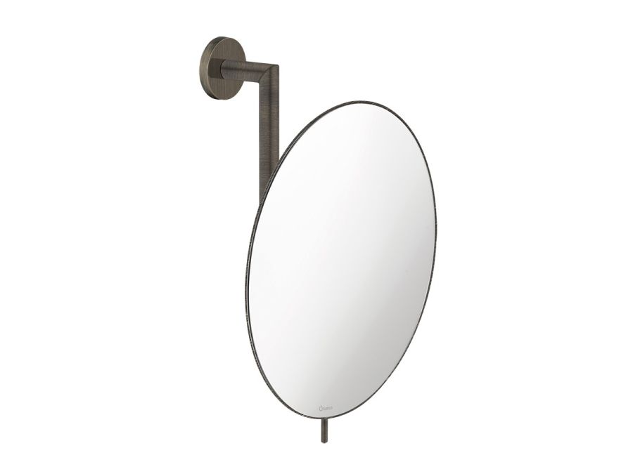 Καθρέπτης Μεγεθυντικός Επιτοίχιος Ø25 εκ. Μεγέθυνση x5 Dark Bronze Sanco Mirrors MR-764-DM25