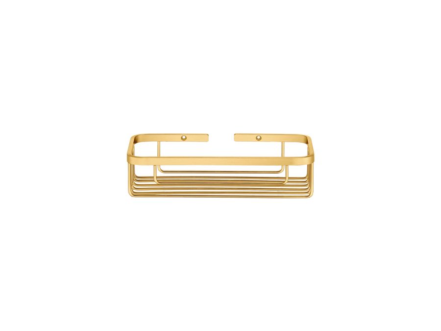 Sanco Shower Baskets Παραλ/μη Θήκη PVD χρυσό ορείχαλκο βουρτσιστό 00003-PVD-02BR