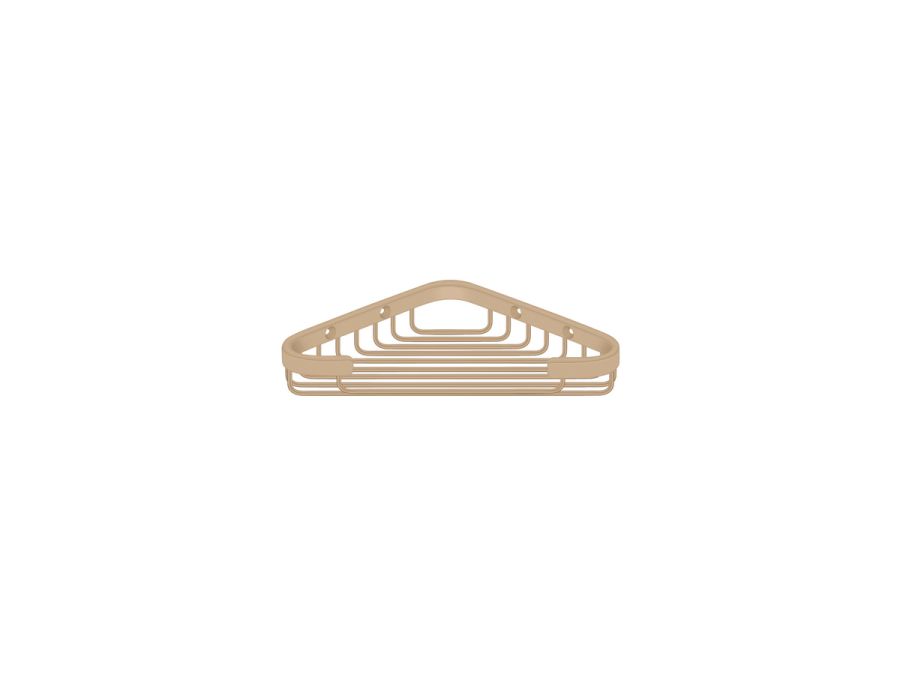 Sanco Shower Baskets Σπογγοθήκη Γωνιακή Μόκα ματ 00006-M103