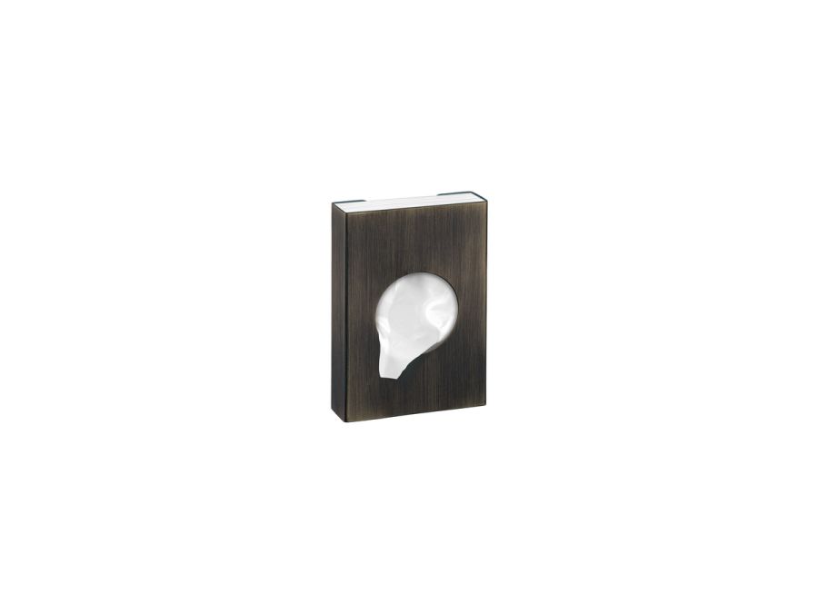 Sanco Tissue Dispensers Θήκη για σακουλάκια υγιεινής (AISI 304) Σκούρο μπρονζέ ματ 00098-DM25