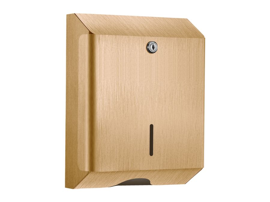 Sanco Tissue Dispensers Θήκη για χειροπετσέτες (AISI 304) PVD θερμό μπρονζέ βουρτσιστό 00099-PVD-01BR