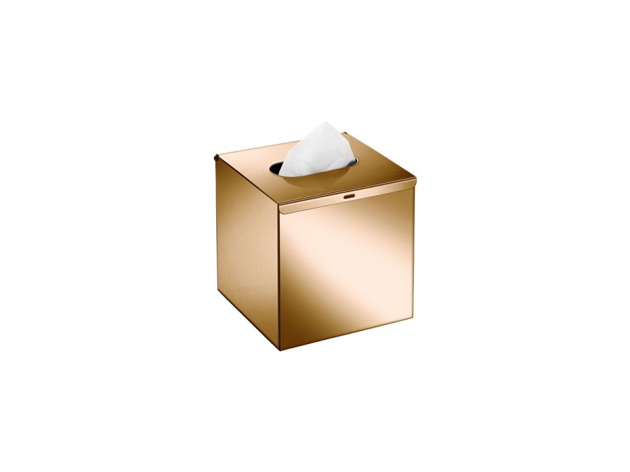 Sanco Tissue Dispensers Tissue Box Free standing | Wall mounted (AISI 304) PVD θερμό μπρονζέ γυαλιστερό 00106-PVD-01PL