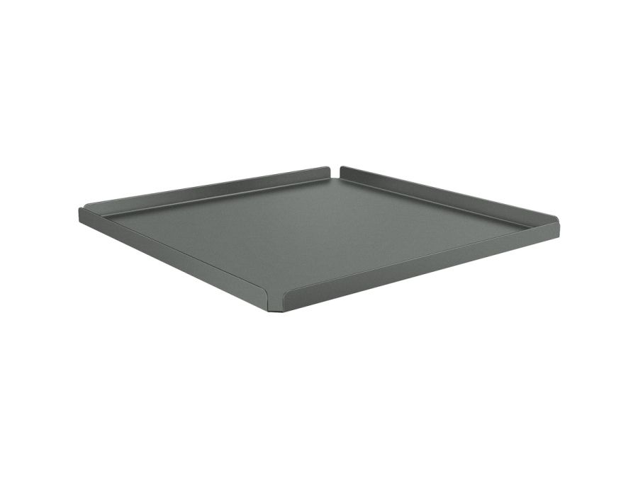 Sanco Hotel Amenities Coffee tray (AISI 304) Ανθρακί ανάγλυφο 00134-Μ118