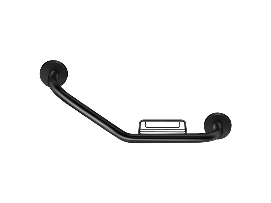 Sanco Grab-bars Λαβή Τύπου V Με Σαπ/κη Μαύρο ματ 00401-Μ116