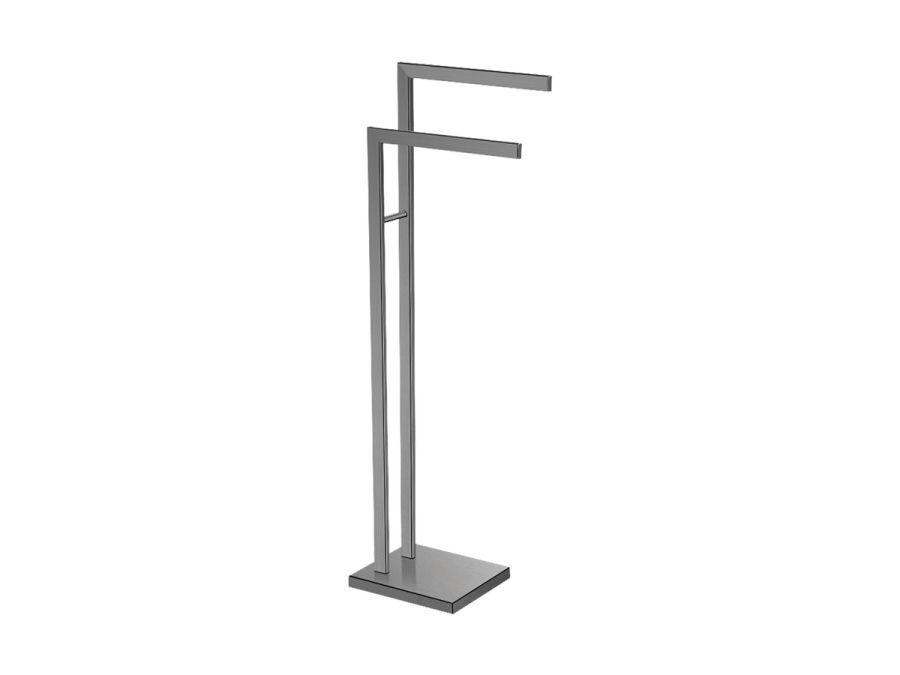 Sanco Towel Stands Καλόγερος PVD gun metal βουρτσιστό 00507-PVD-05BR