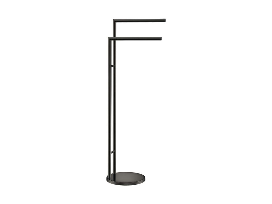 Sanco Towel Stands Καλόγερος PVD gun metal γυαλιστερό 00519-PVD-05PL