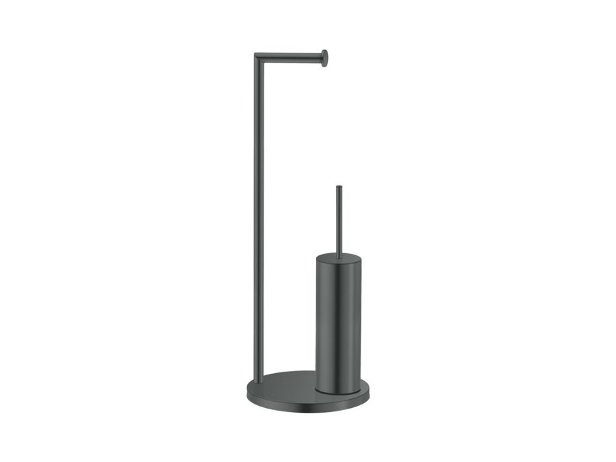 Sanco Towel Stands Καλόγερος Ανθρακί ανάγλυφο 00542-Μ118